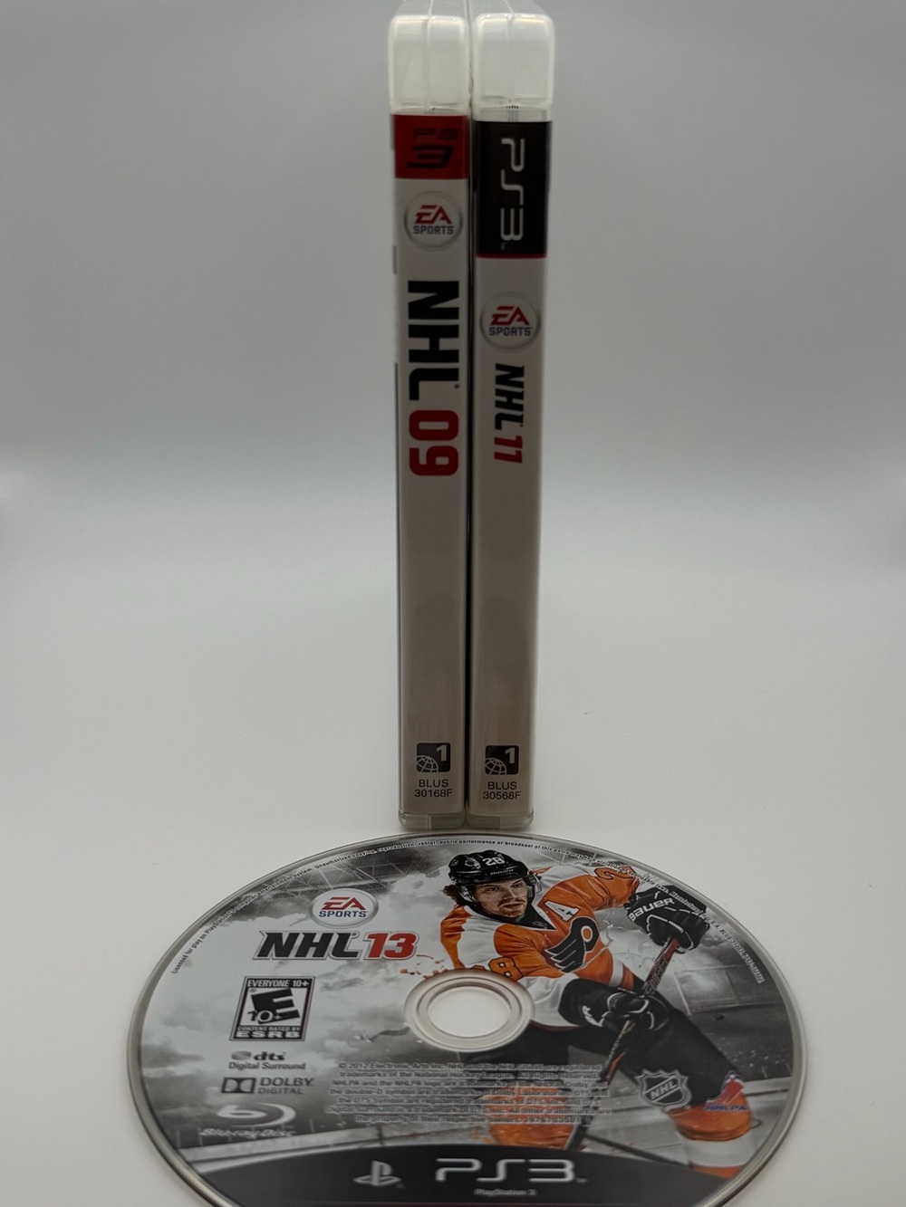 PS3 NHL Bundle 09 11 13 Lot PlayStation 3 Hockey Games Tested NHL13 Disc Only